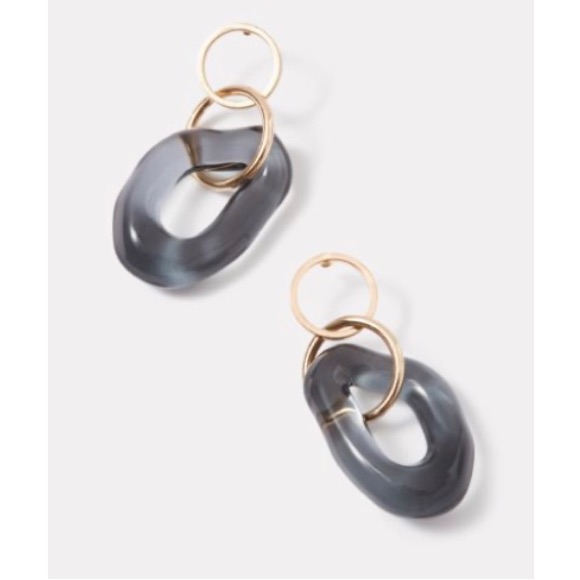 Evereve Winnie Glass Link Earring